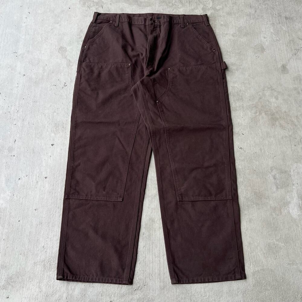 Carhartt DKB brown double knee work wear carpenter pants
